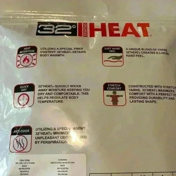 32 Degrees Heat 2 pack long sleeve scoop neck - Picture 3 of 4